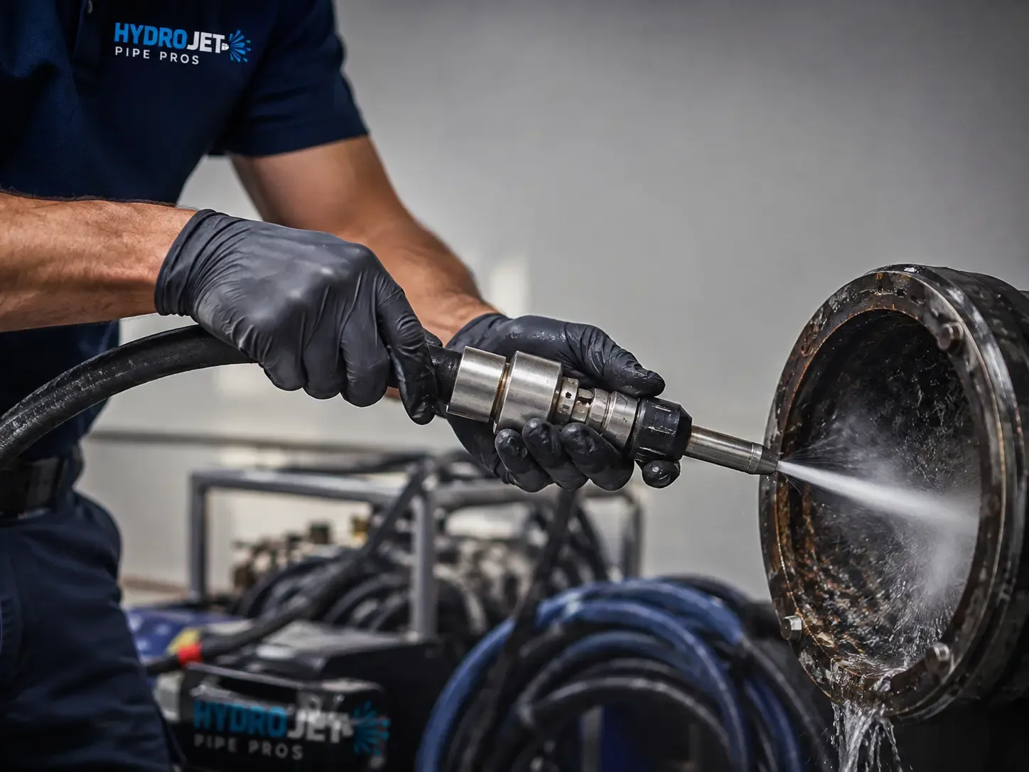 Hydro Jet Pipe Descaling in Montgomery, LA